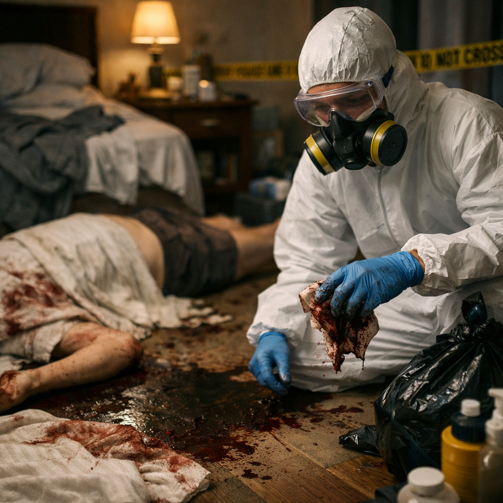 Intervention spécialisée après un décès non découvert immédiatement dans un logement