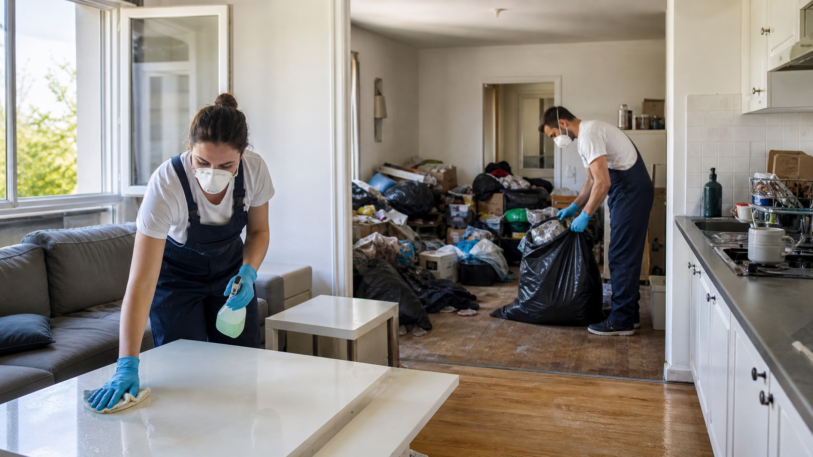 Remise en état d’un logement inhabitable lié au syndrome de Korsakoff Remise en état d’un logement inhabitable à cause du syndrome de Korsakoff par des professionnels du nettoyage